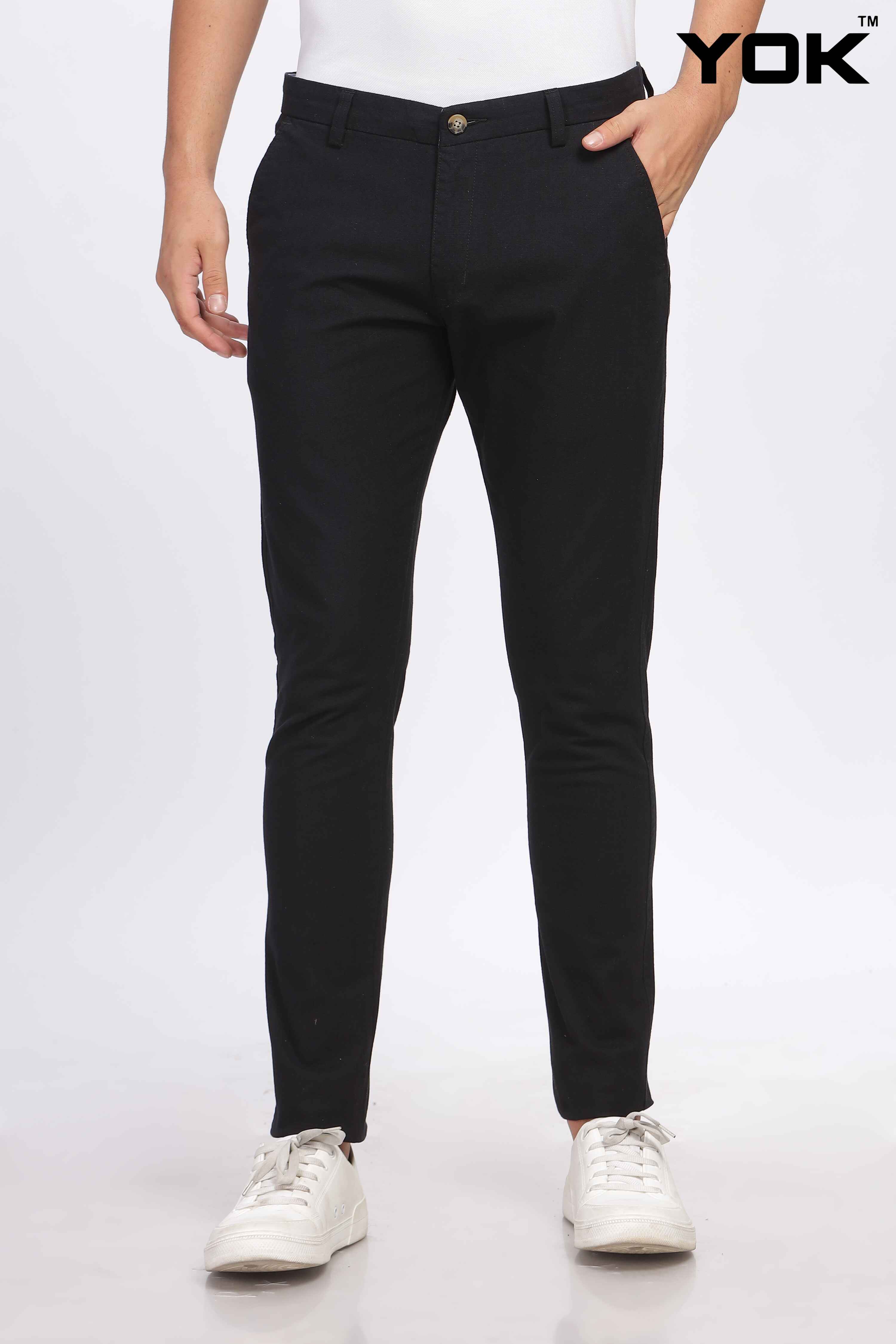 Men's Chino in Black main image 0