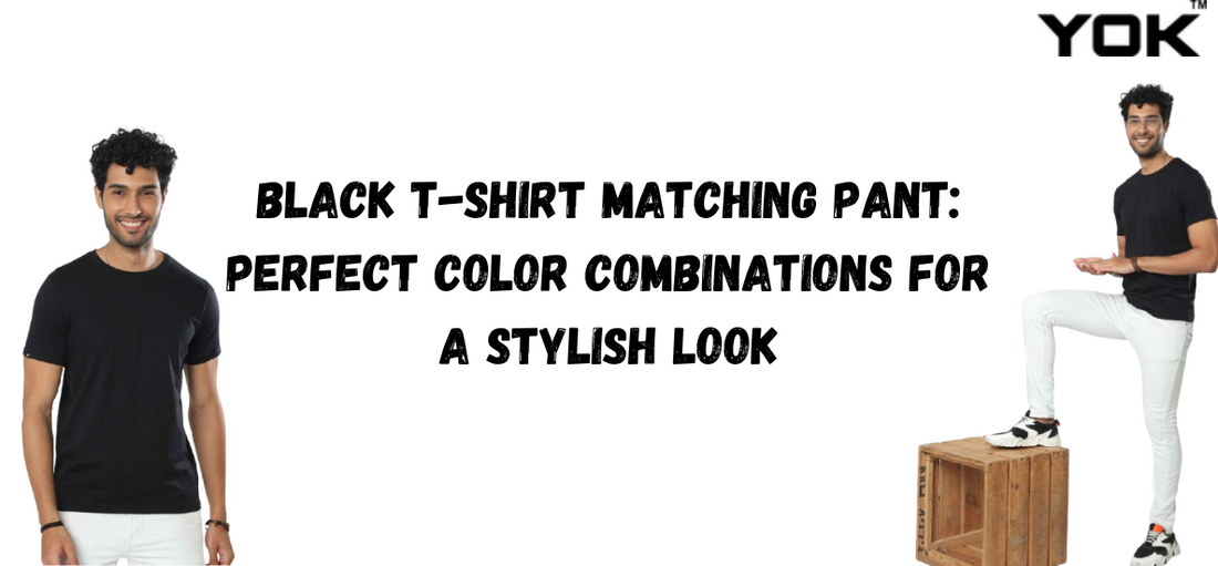 Black T Shirt for Men
