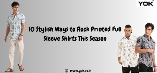 Printed shirts for men