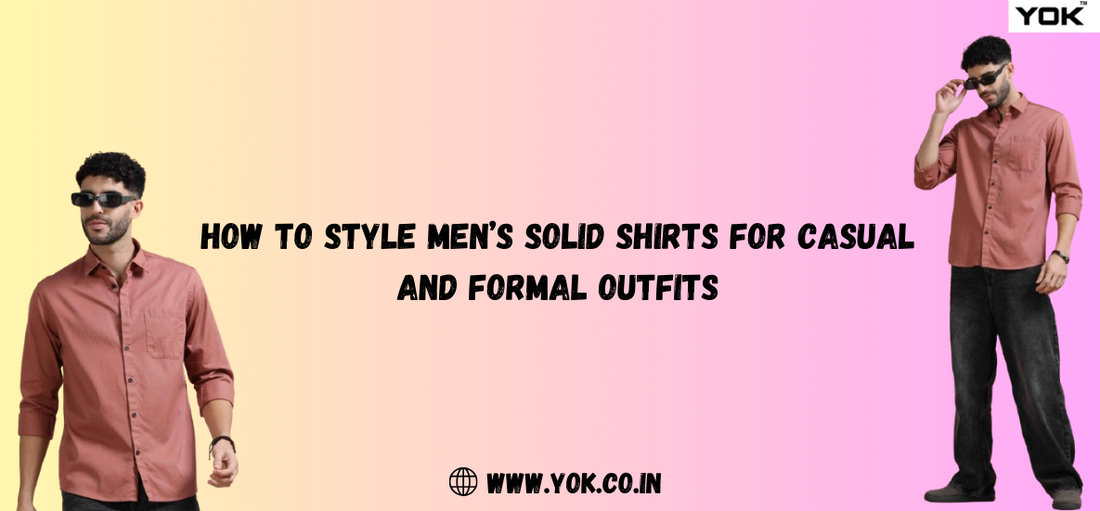 Mens solid shirts