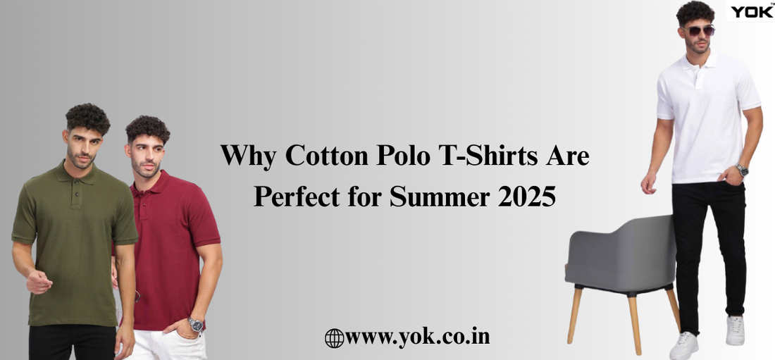 Cotton polo t shirts for men