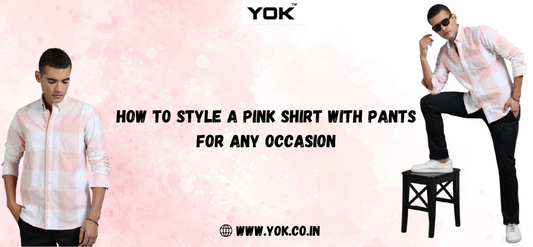 Pink Shirt for Men