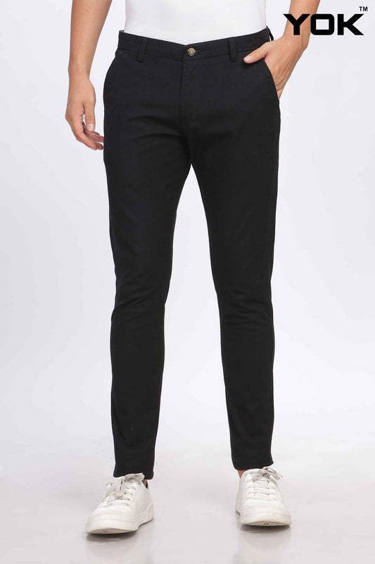 Mens Black Chino Pants