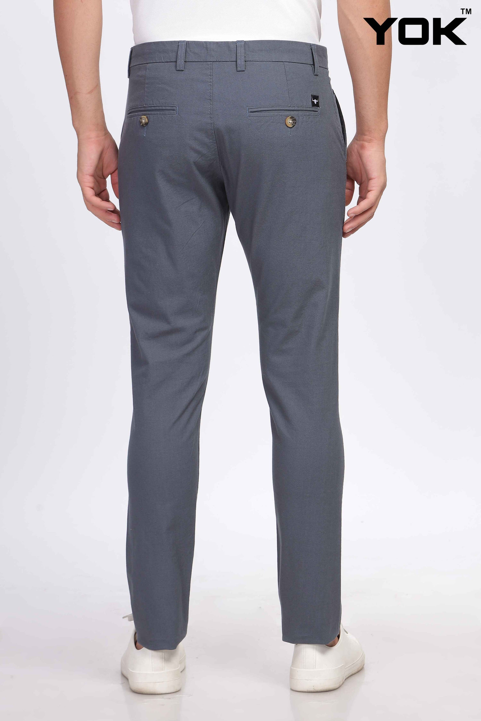 Dark Grey Pants for Men