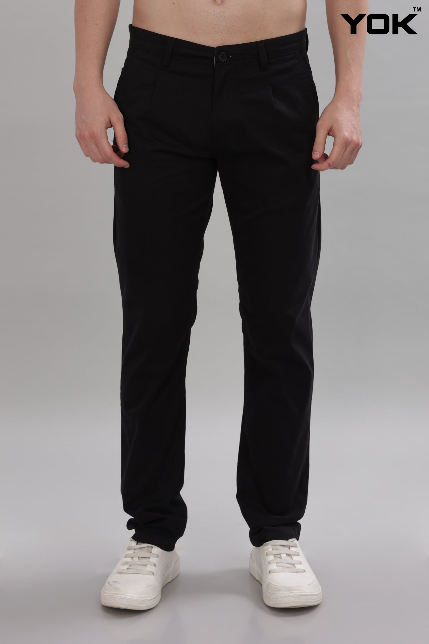 Black Formal Trousers Mens