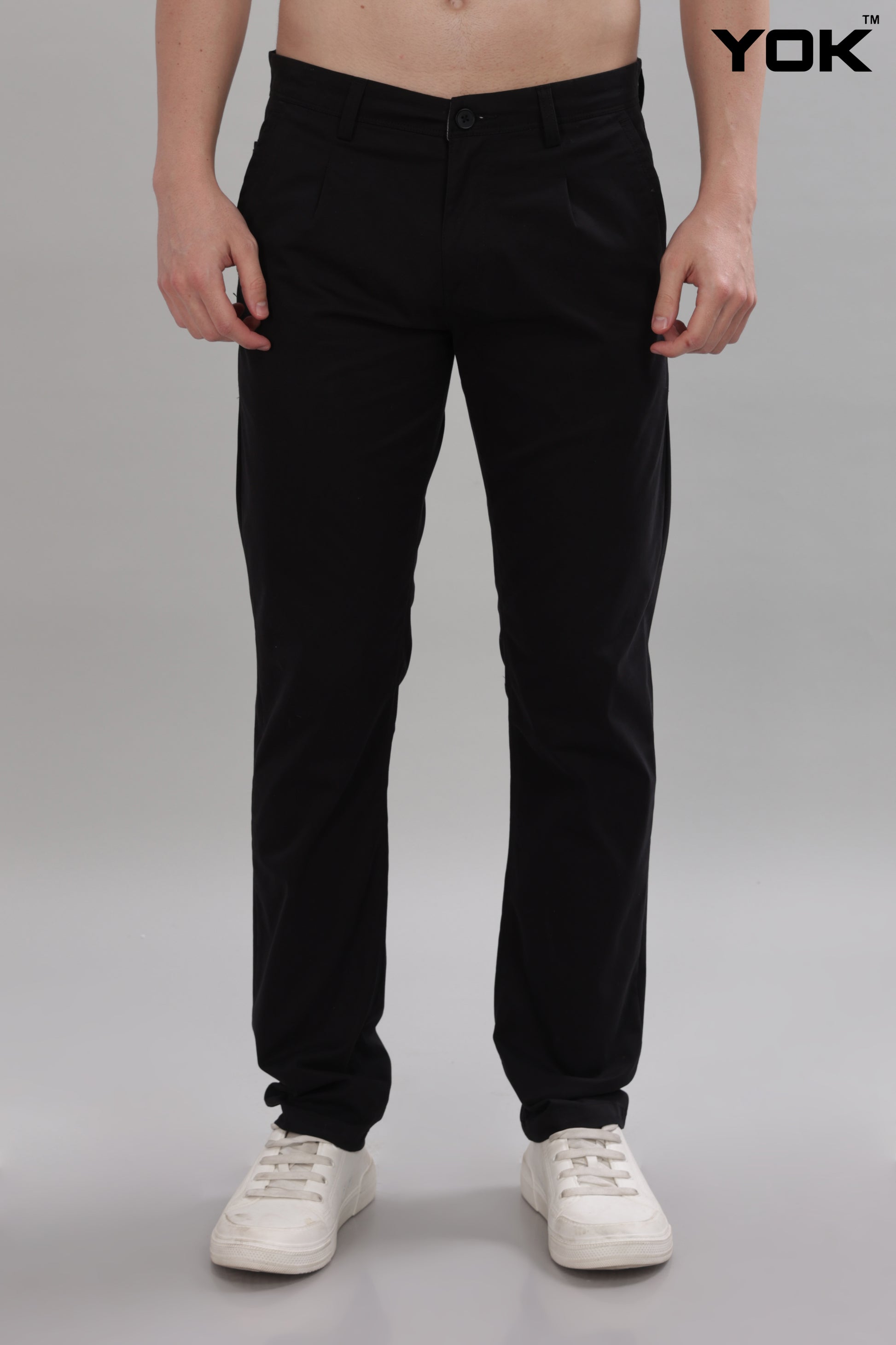 Black Formal Trousers Mens