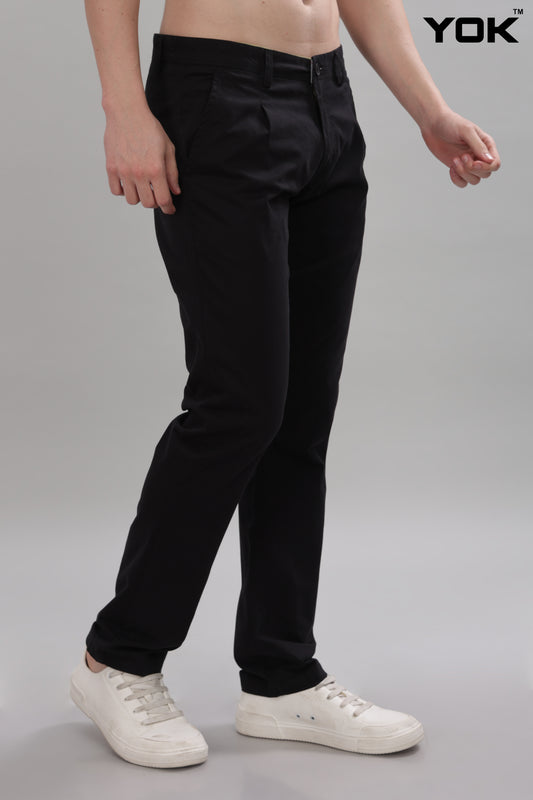 Black Formal Trousers Mens