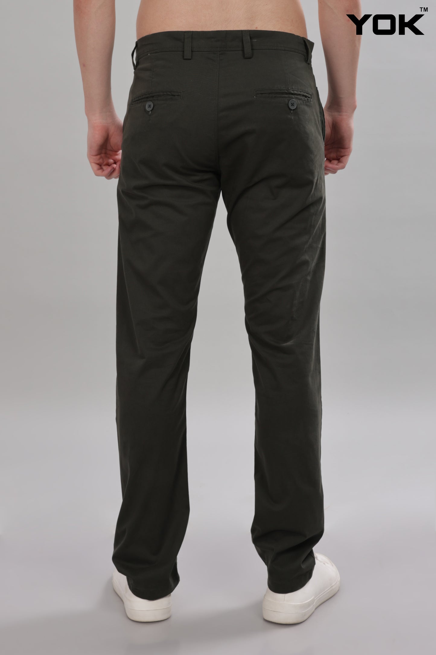 Olive Green Trousers Mens