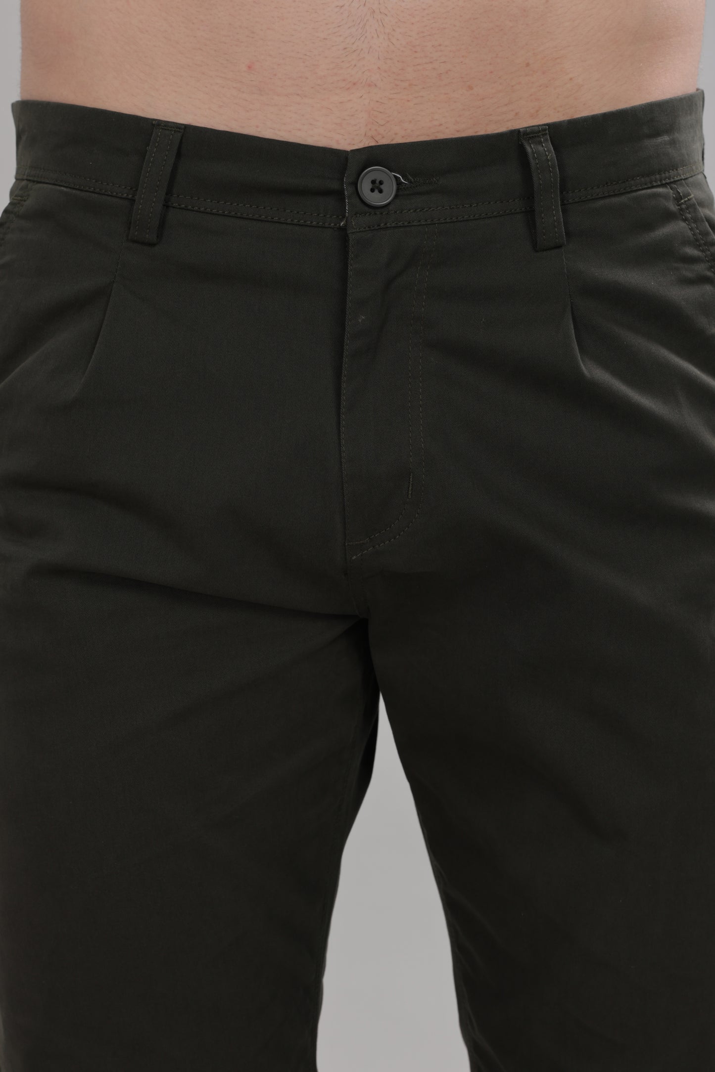 Olive Green Trousers Mens