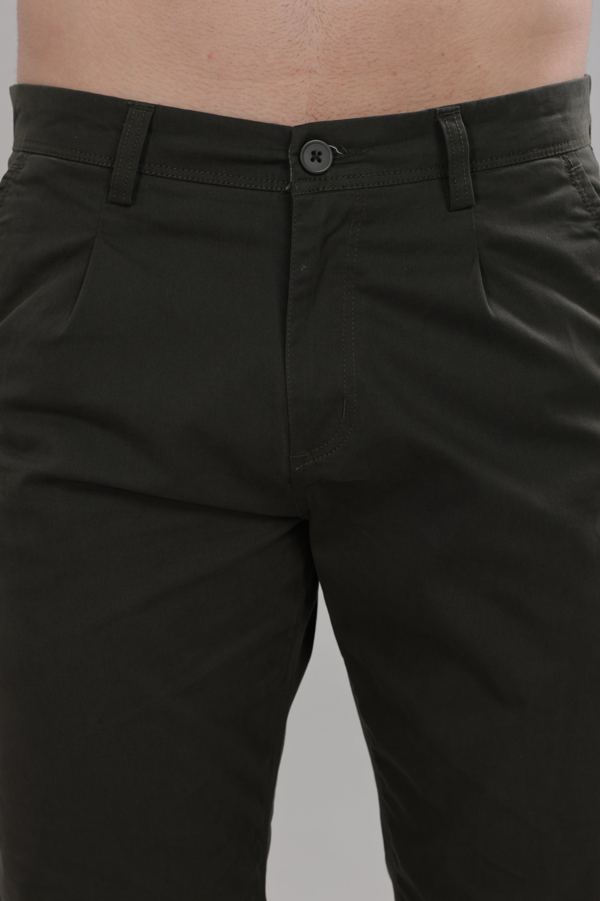 Olive Green Trousers Mens