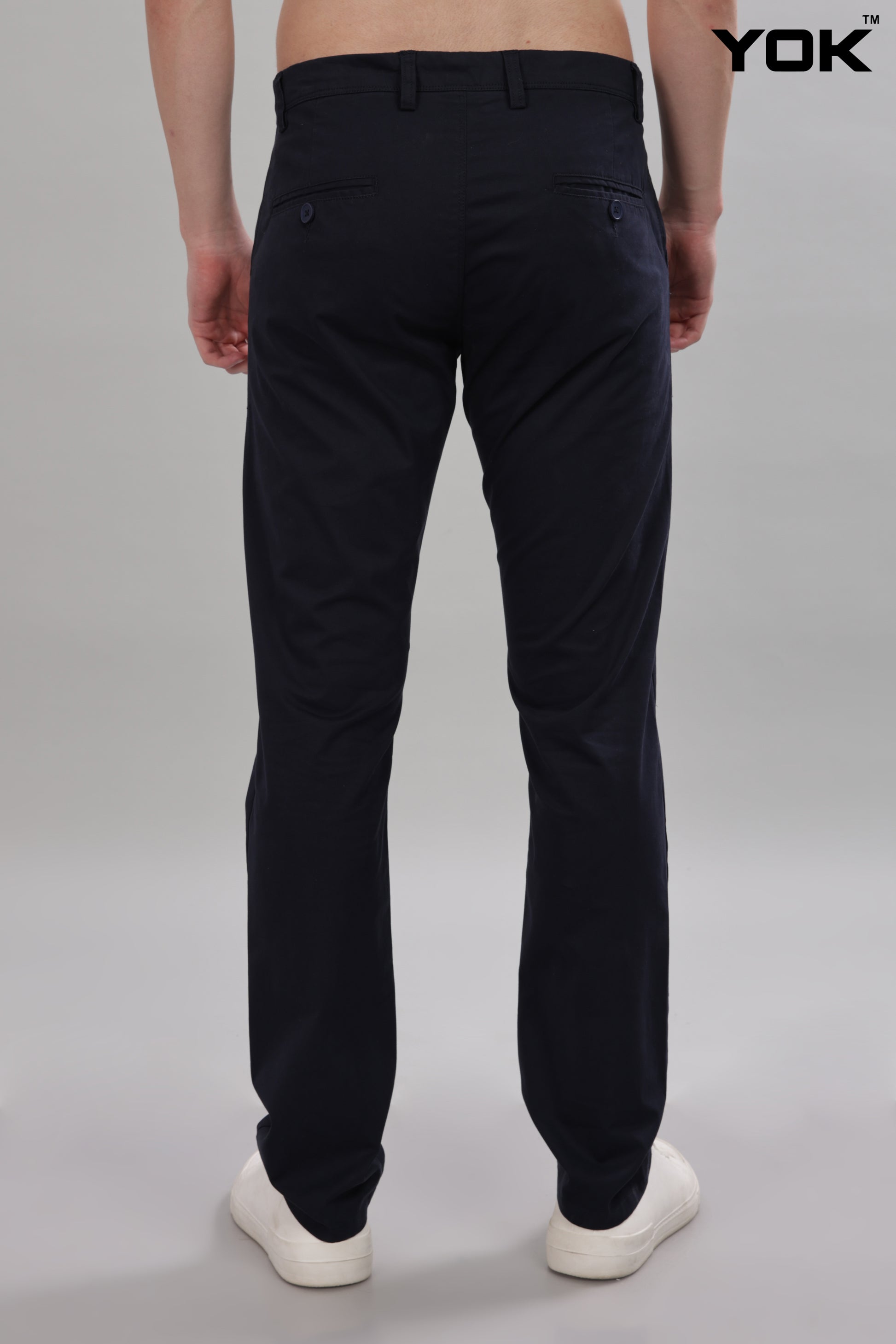 Dark Blue Trousers for Men