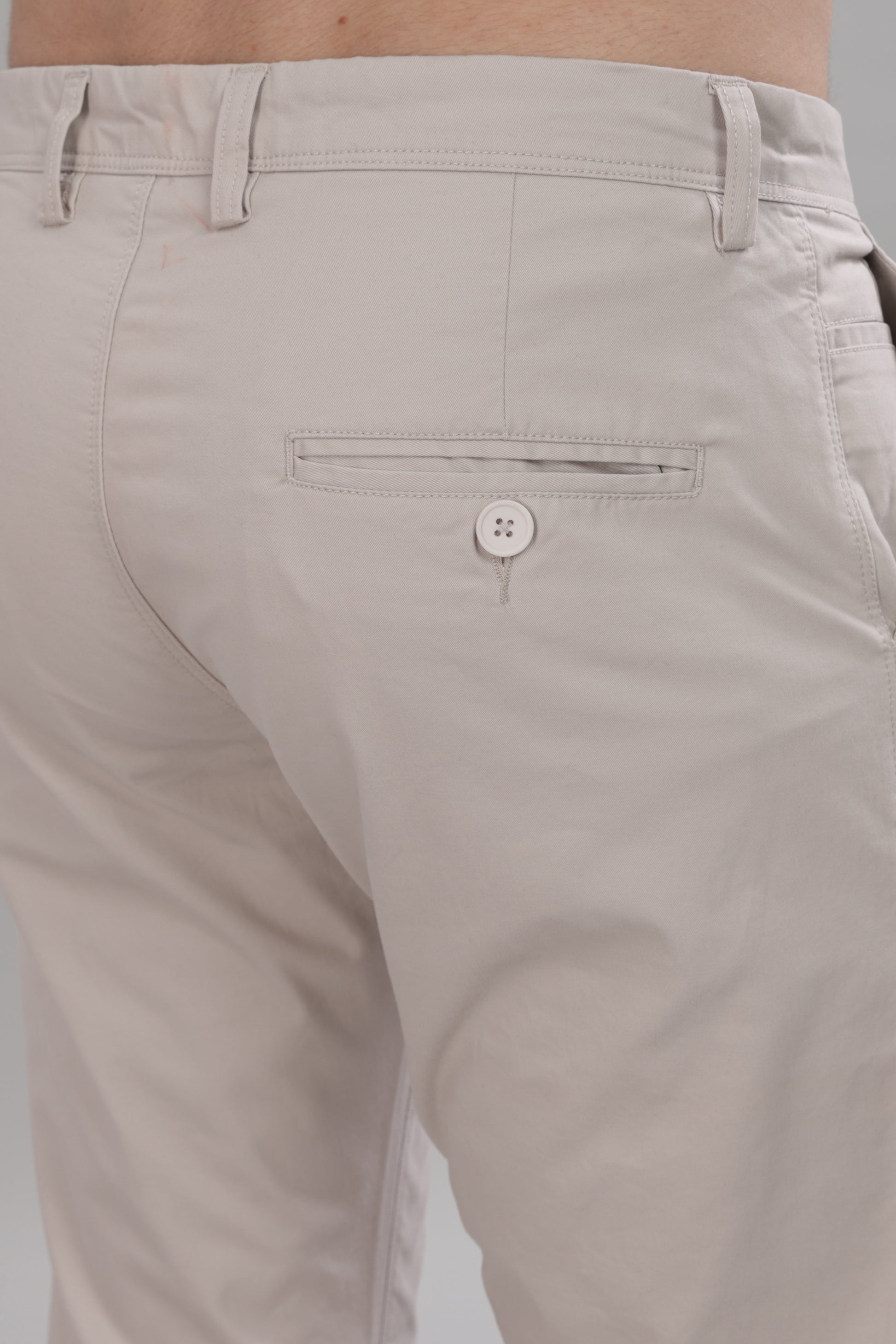 Beige Formal Pants for Men