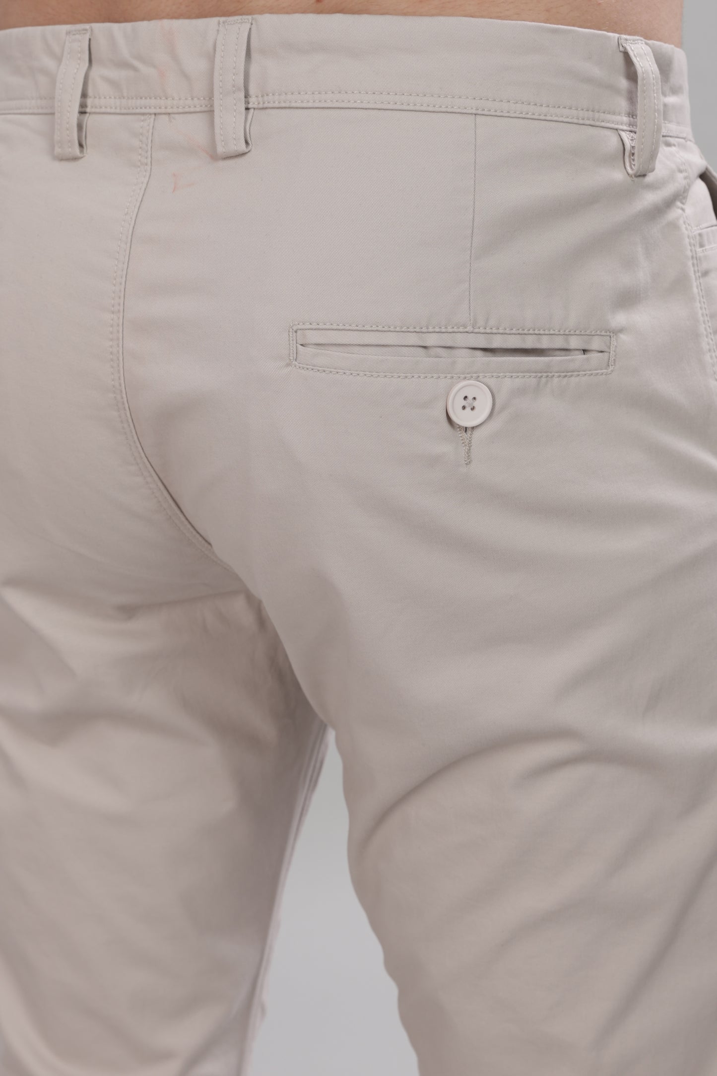 Beige Formal Pants for Men