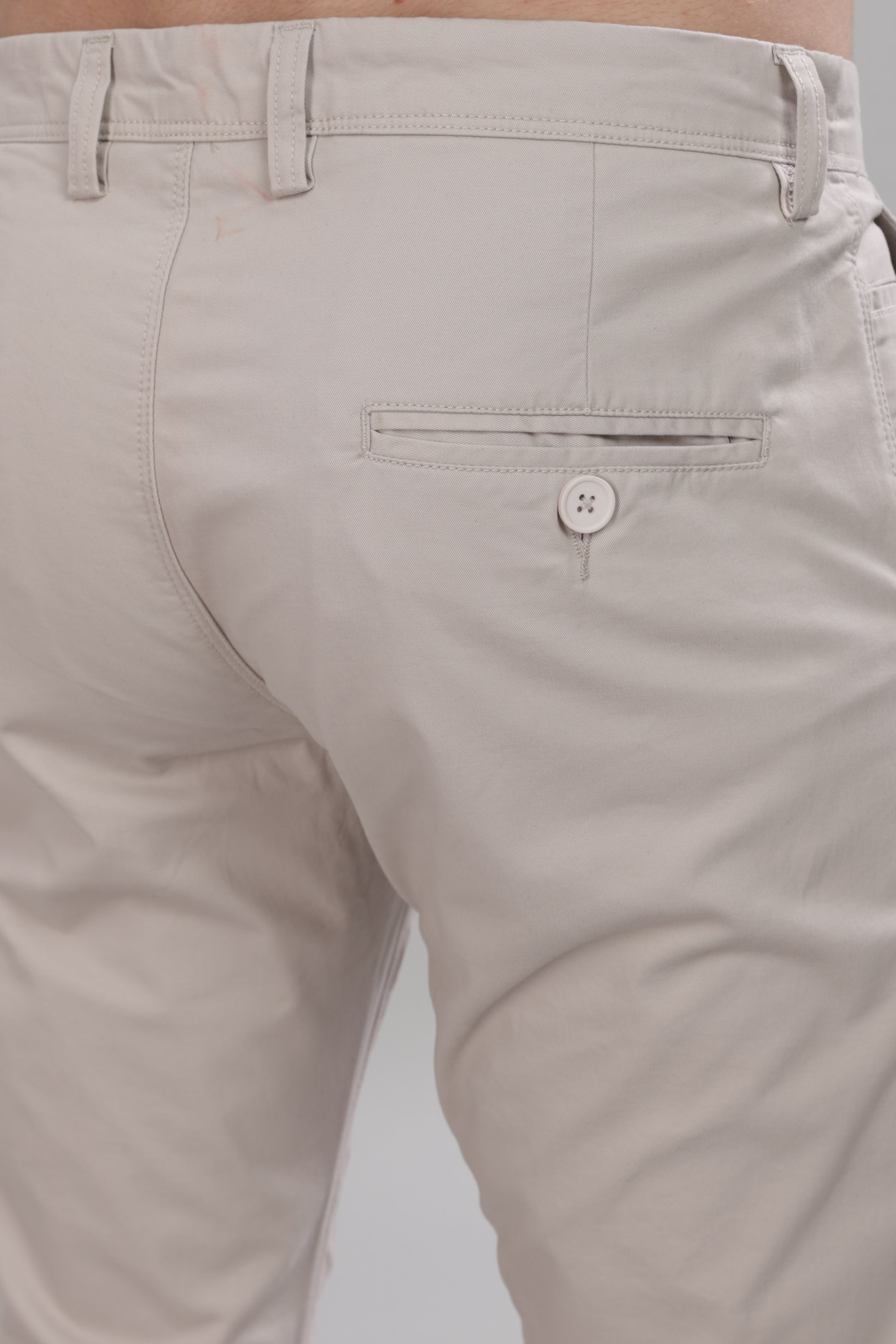 Beige Formal Pants for Men