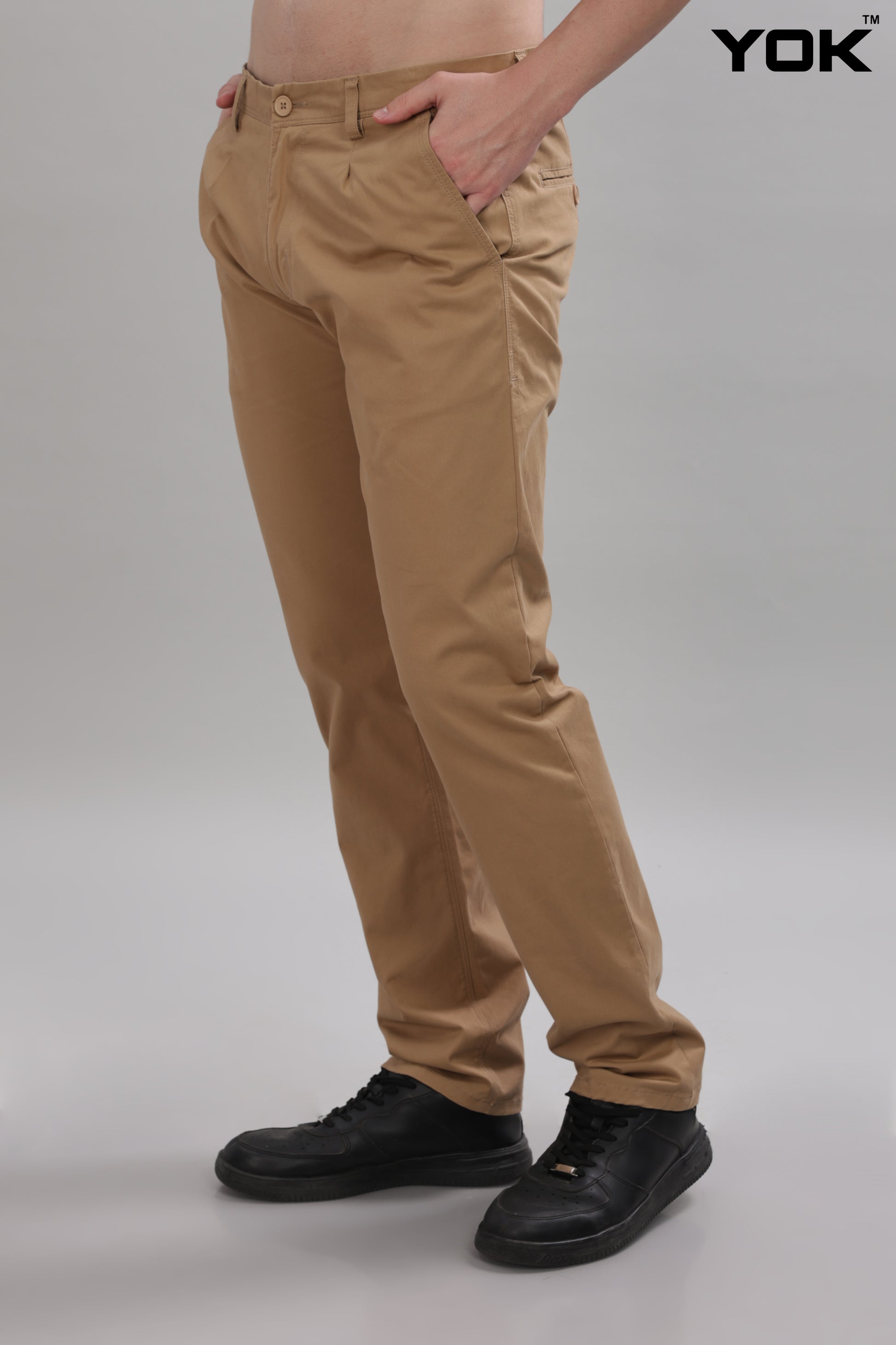 Formal Brown Trousers for Men