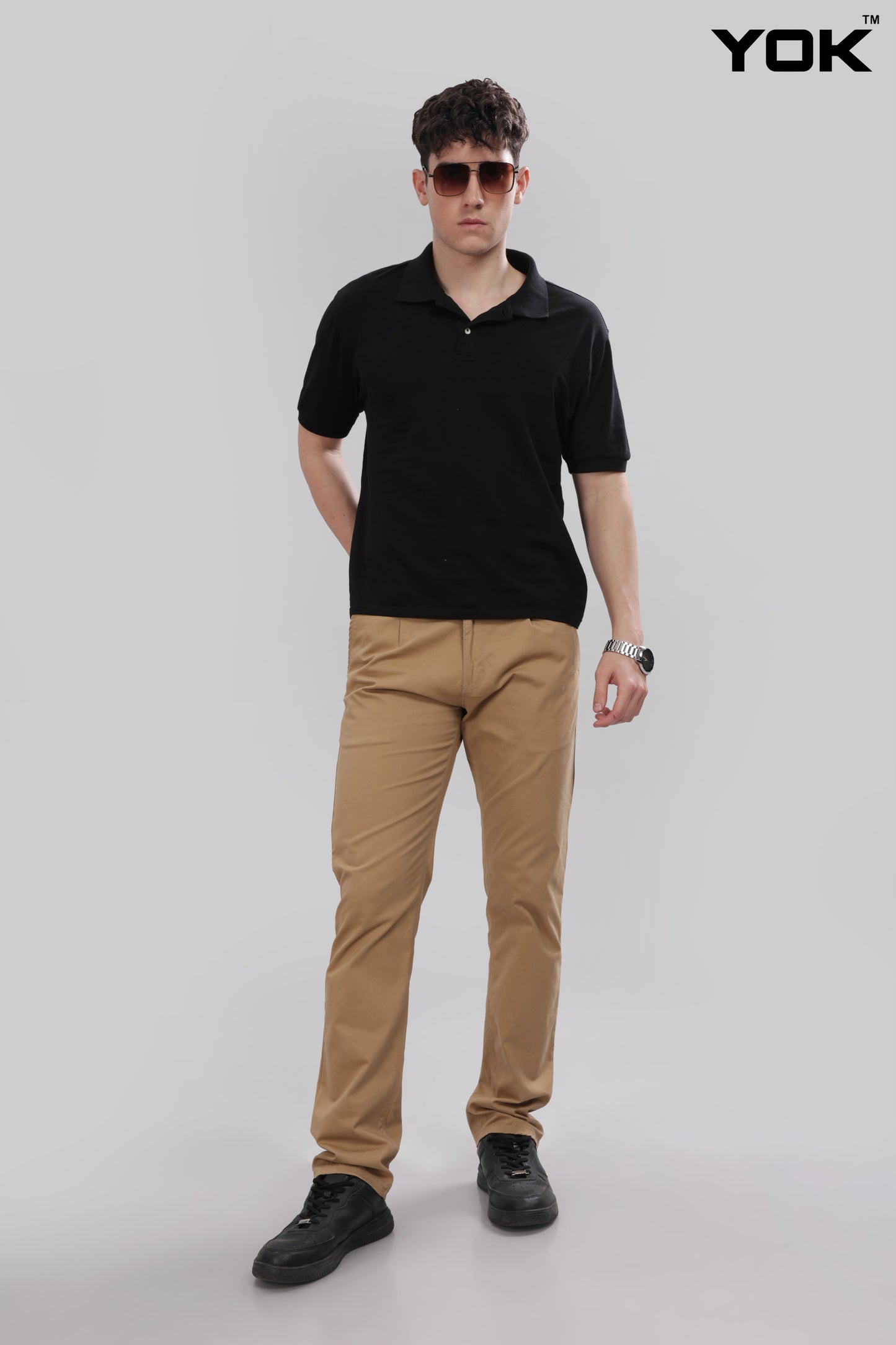 Formal Brown Trousers for Men