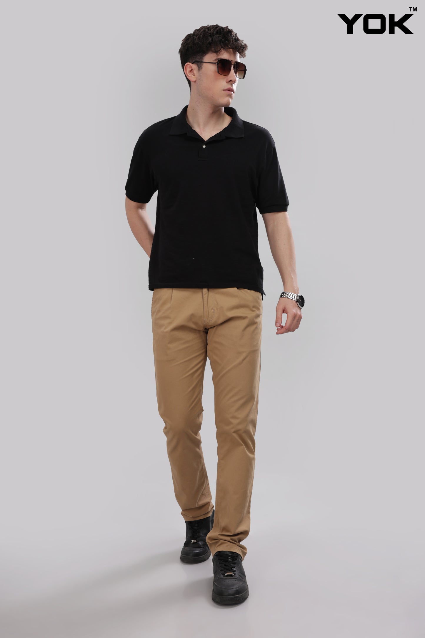 Formal Brown Trousers for Men